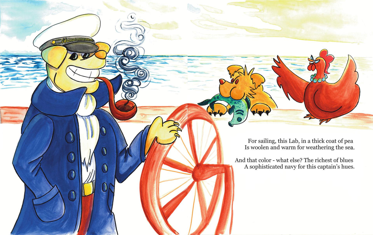 Children's Picture Book 'Dog Coats'