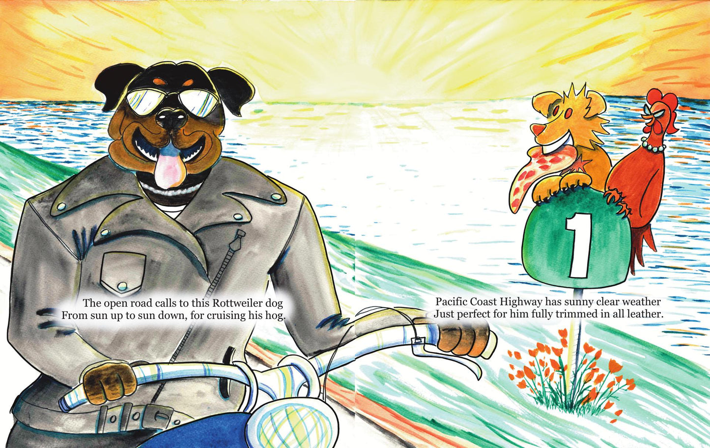 Children's Picture Book 'Dog Coats'