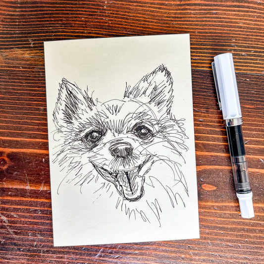 Ink Portrait
