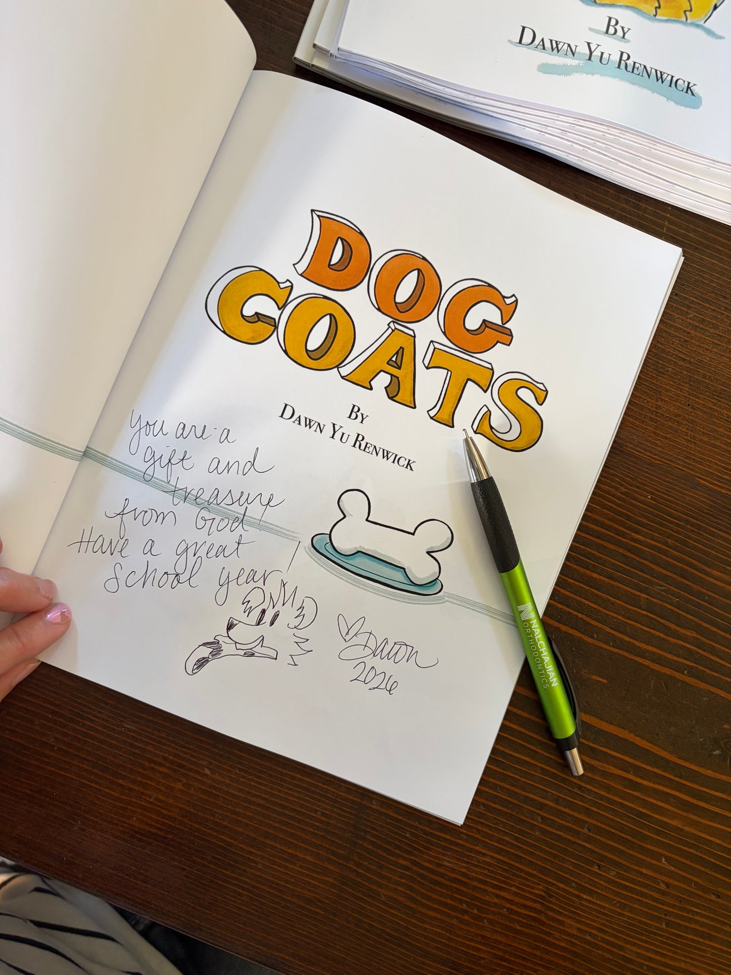 *Signed* copy of DOG COATS