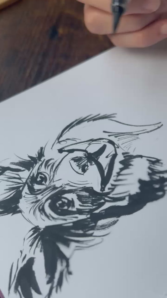 Custom Ink Dog Portrait